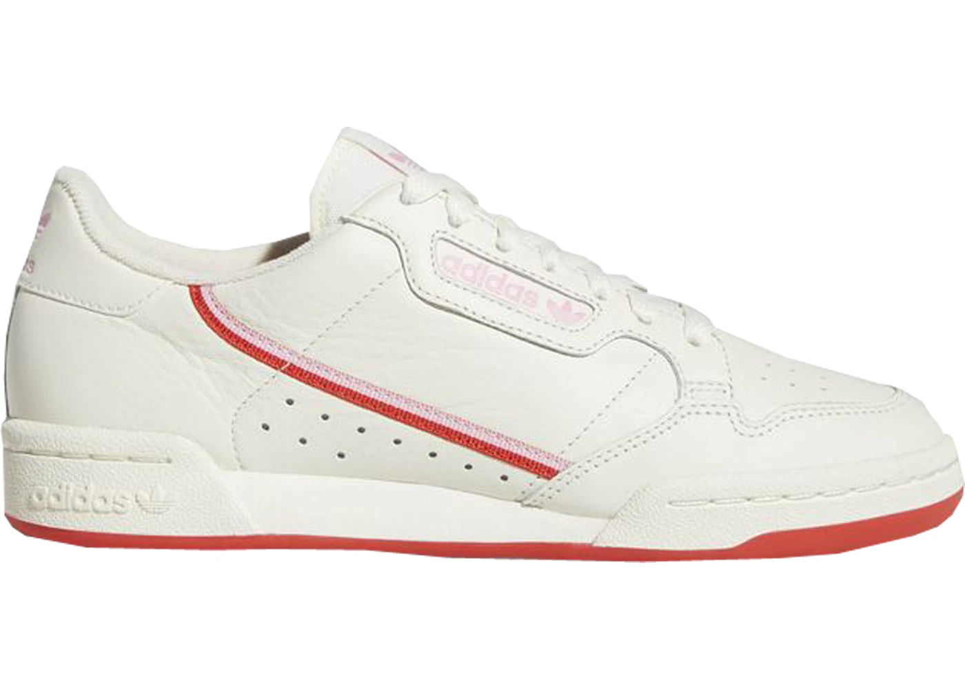 adidas Continental 80 Off White Active Red 