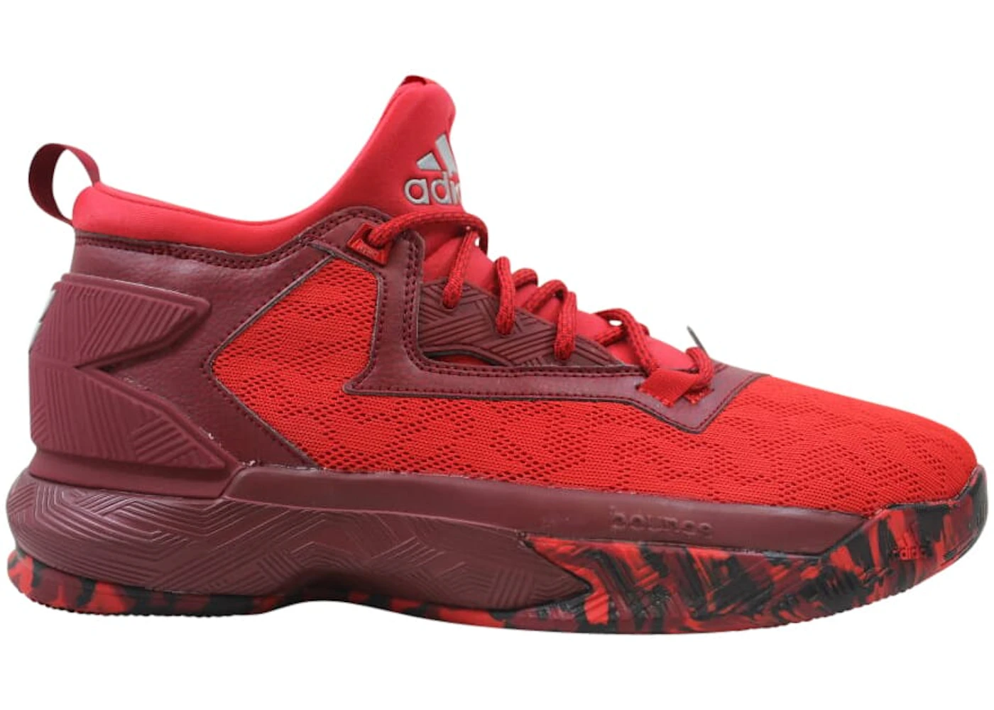 adidas D Lillard 2 Scarlet Red