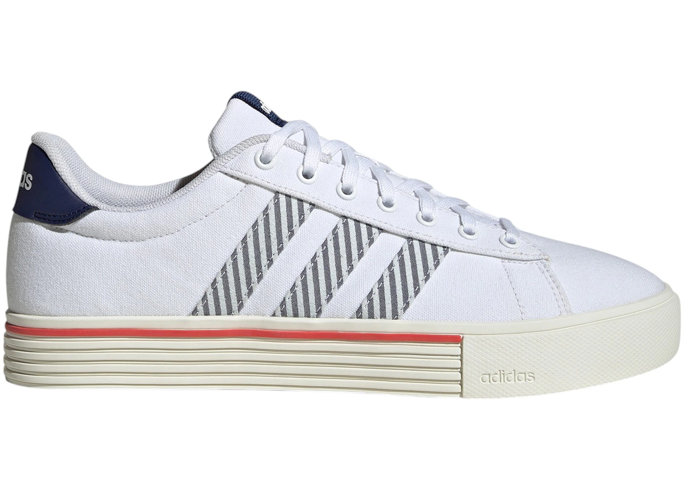 adidas Daily 4.0 Cloud White Dark Blue Off White