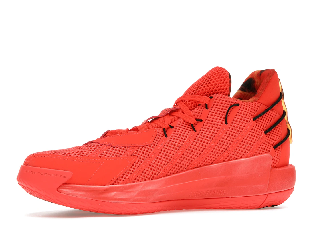 Vue 17 de adidas Dame 7 Fire Of Greatness