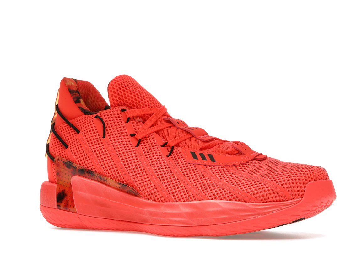 Vue 4 de adidas Dame 7 Fire Of Greatness