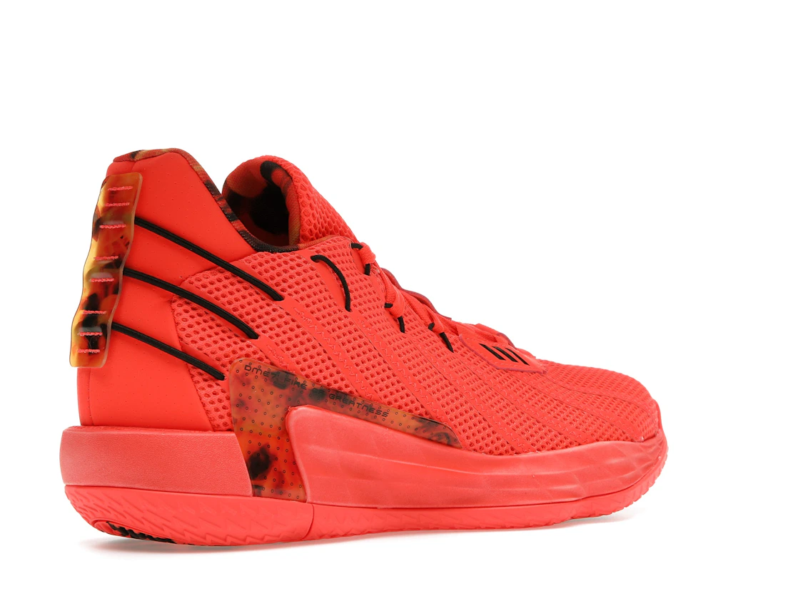 Vue 33 de adidas Dame 7 Fire Of Greatness