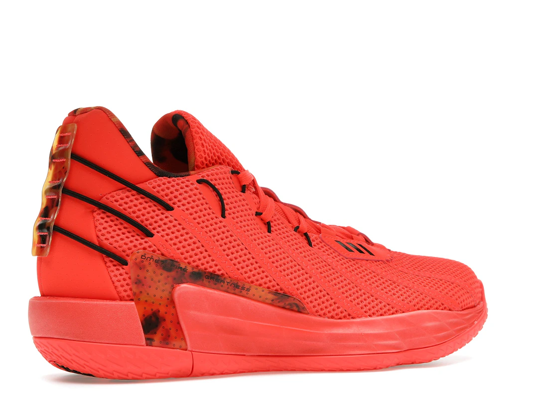 Vue 34 de adidas Dame 7 Fire Of Greatness