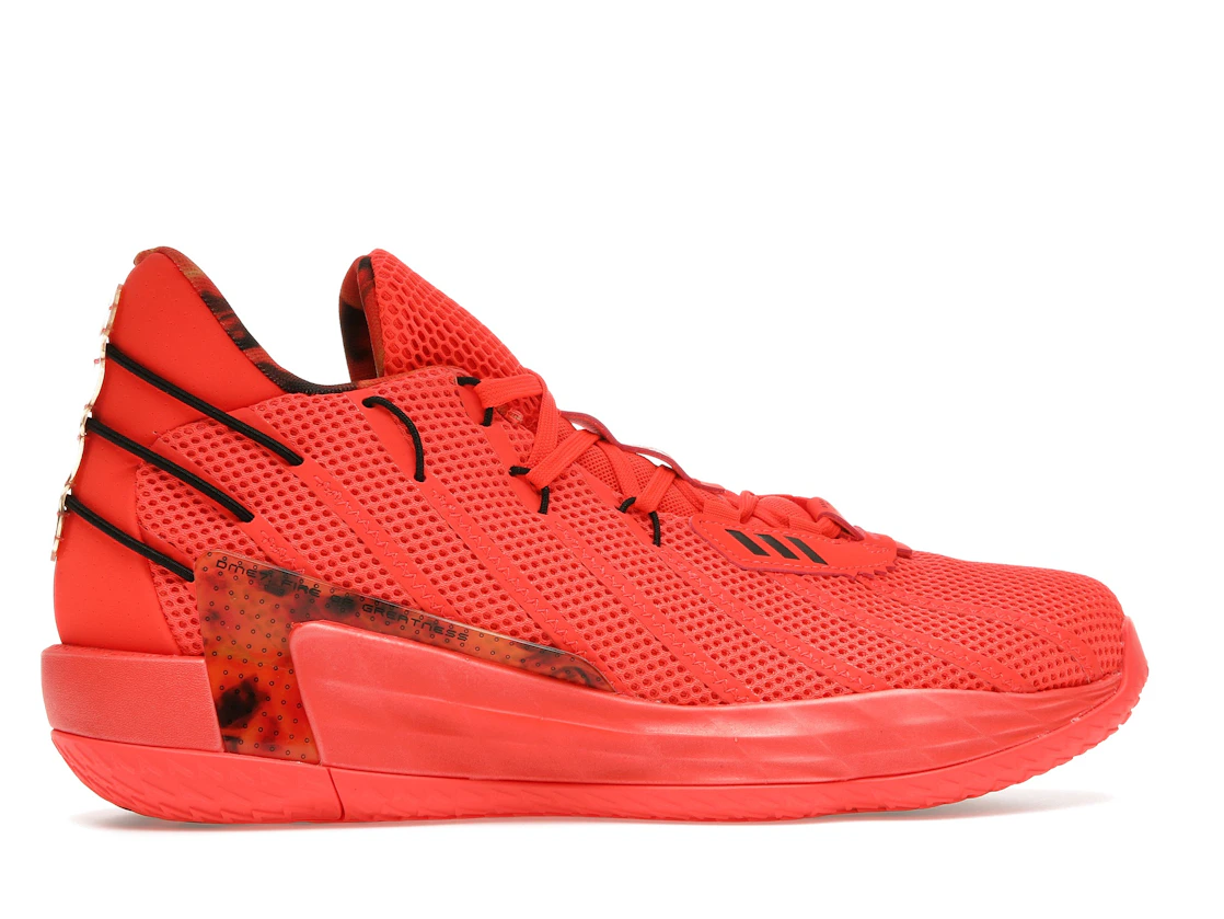 Vue 36 de adidas Dame 7 Fire Of Greatness