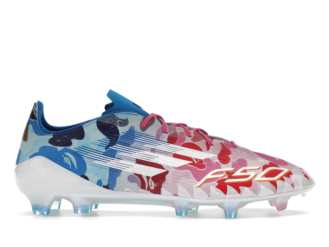Vue 1 de adidas F50 Elite FG Bape Multi Camo