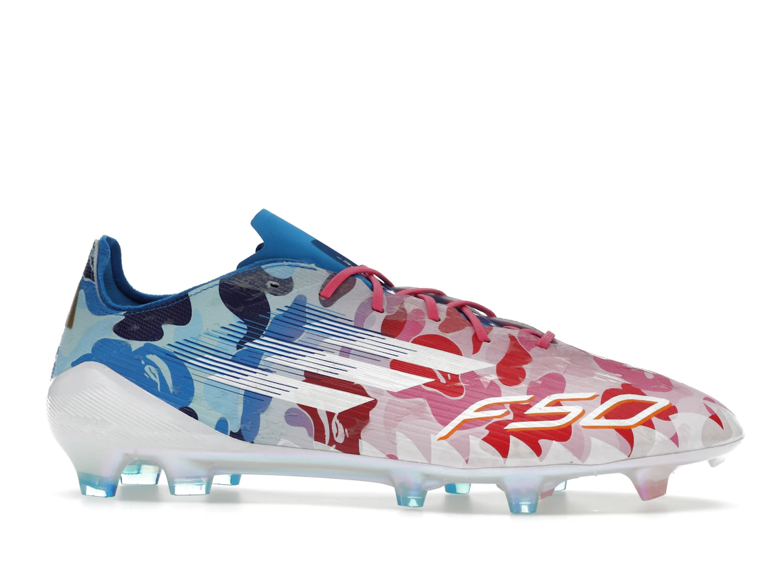 Vue 2 de adidas F50 Elite FG Bape Multi Camo