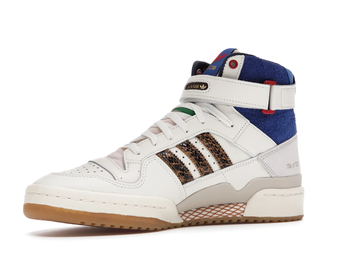 Vue 16 de adidas Forum 84 Hi Bodega (Friends and Family)