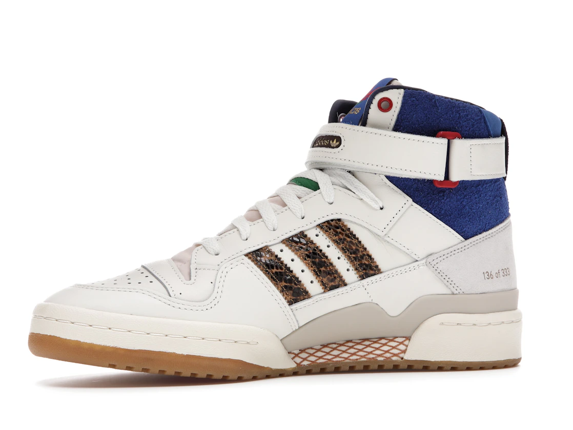 Vue 17 de adidas Forum 84 Hi Bodega (Friends and Family)
