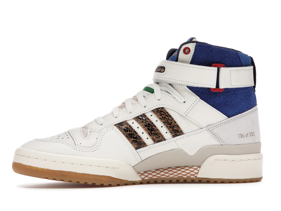 Vue 18 de adidas Forum 84 Hi Bodega (Friends and Family)