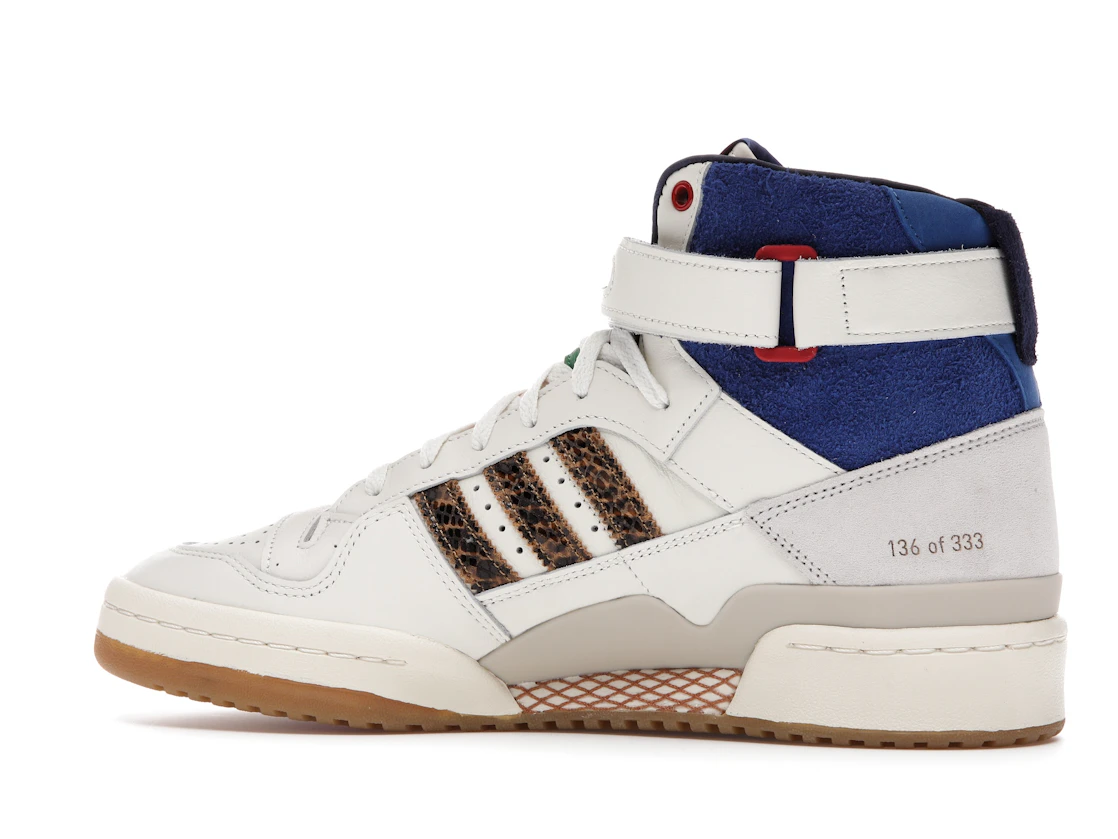 Vue 21 de adidas Forum 84 Hi Bodega (Friends and Family)