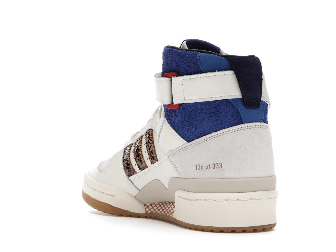 Vue 25 de adidas Forum 84 Hi Bodega (Friends and Family)