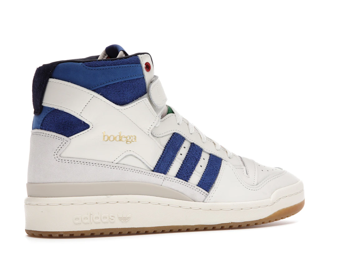Vue 34 de adidas Forum 84 Hi Bodega (Friends and Family)
