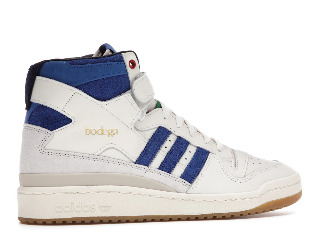 Vue 35 de adidas Forum 84 Hi Bodega (Friends and Family)