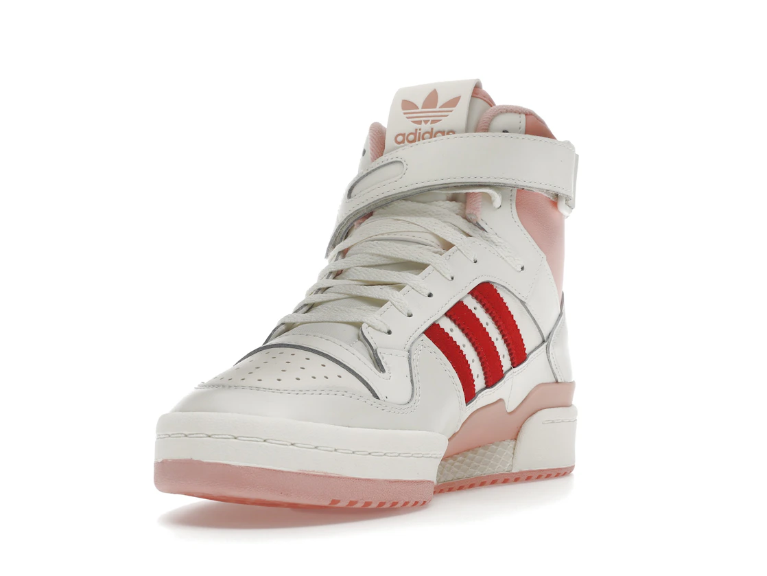 Vue 13 de adidas Forum 84 Hi Off White Pink Red