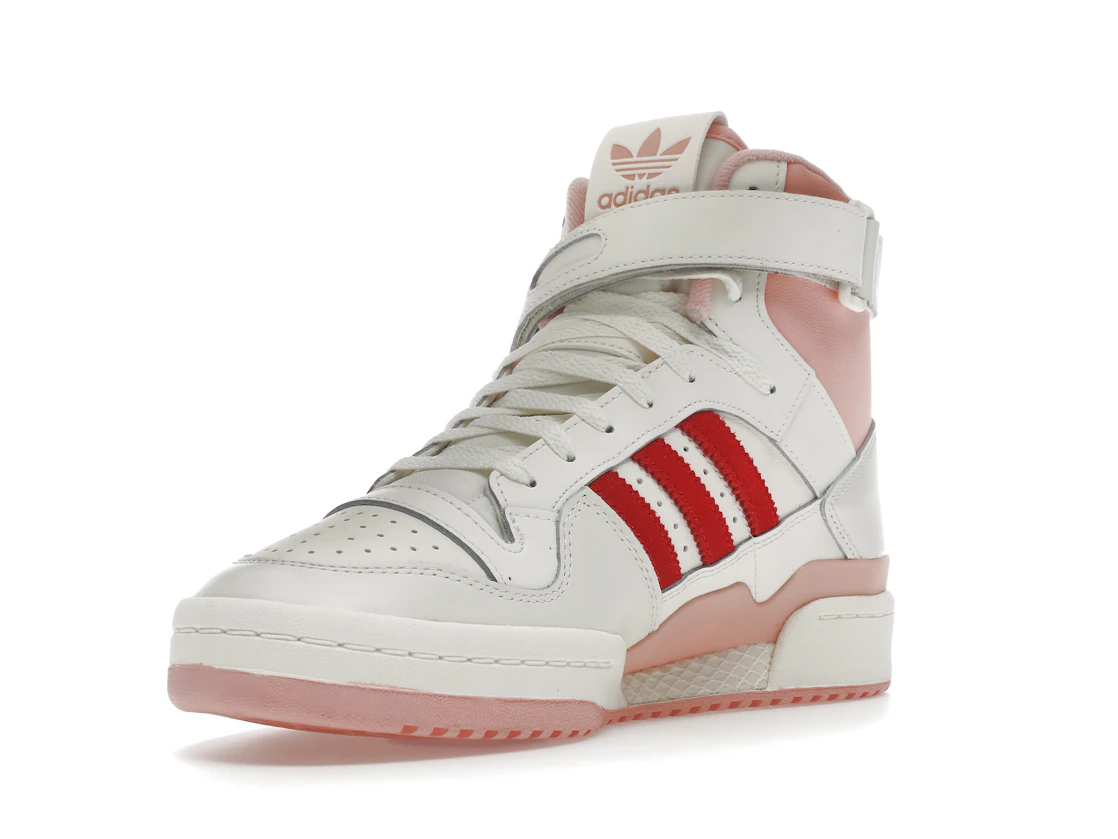 Vue 14 de adidas Forum 84 Hi Off White Pink Red