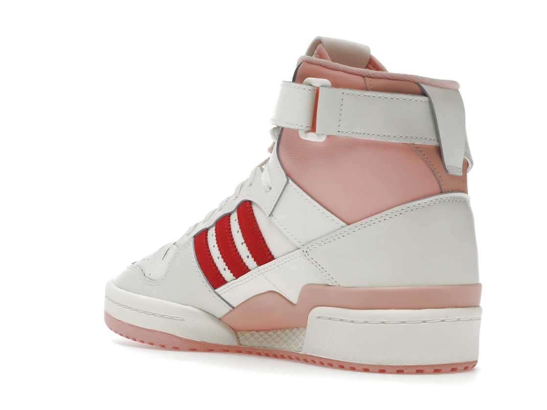 Vue 24 de adidas Forum 84 Hi Off White Pink Red