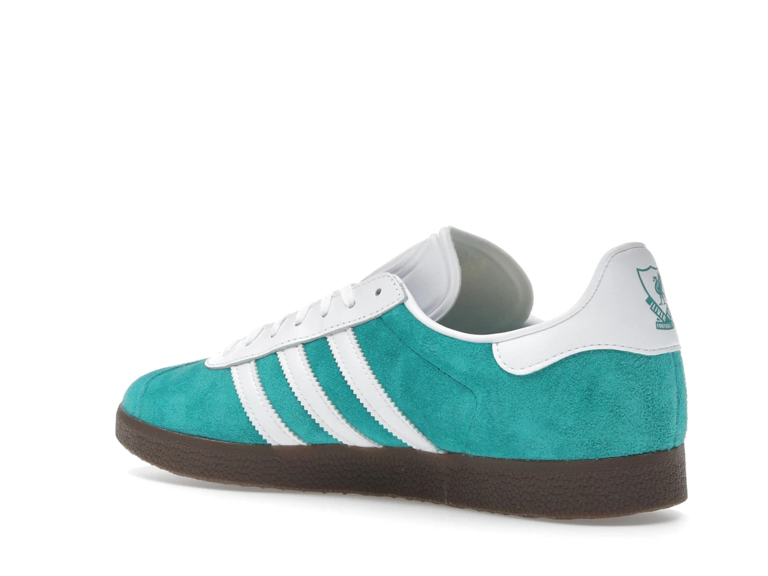 Vue 23 de adidas Gazelle Liverpool FC Third Kit Sea Green