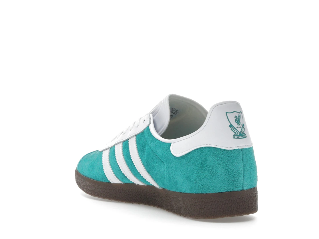 Vue 25 de adidas Gazelle Liverpool FC Third Kit Sea Green