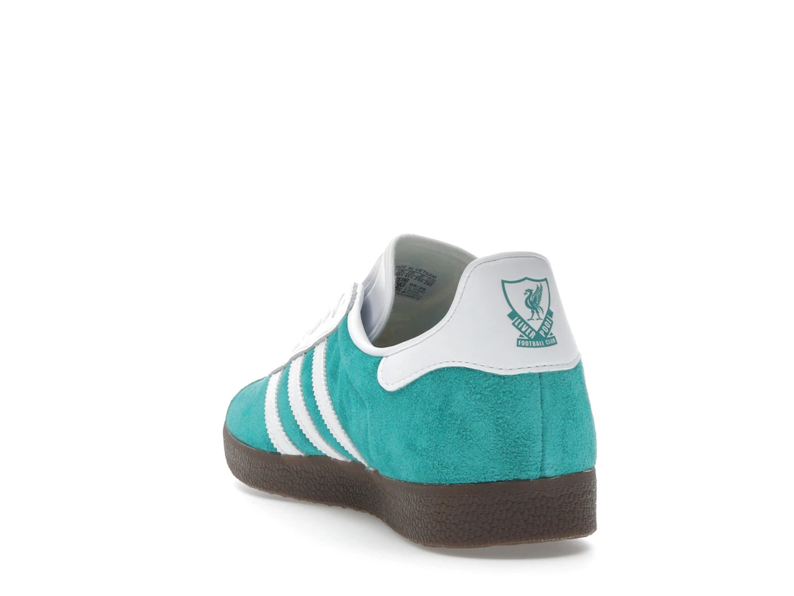 Vue 26 de adidas Gazelle Liverpool FC Third Kit Sea Green