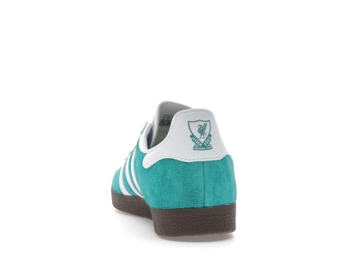 Vue 27 de adidas Gazelle Liverpool FC Third Kit Sea Green
