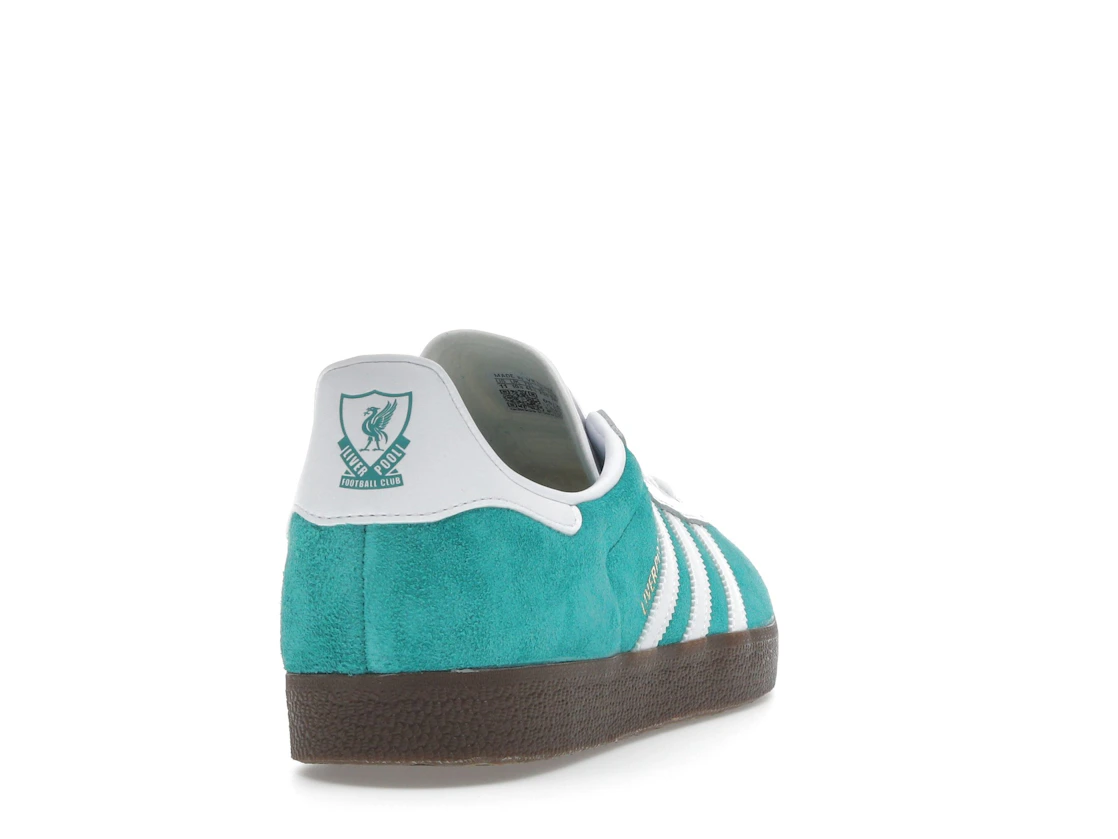 Vue 30 de adidas Gazelle Liverpool FC Third Kit Sea Green