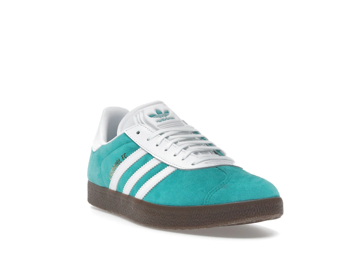 Vue 7 de adidas Gazelle Liverpool FC Third Kit Sea Green