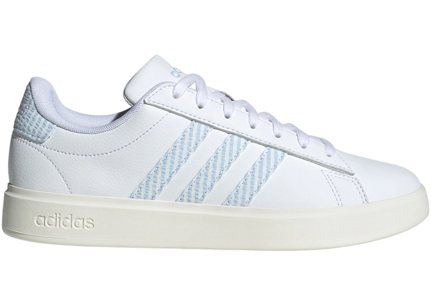 adidas Grand Court 2.0 Cloud White Glow Blue Off White 