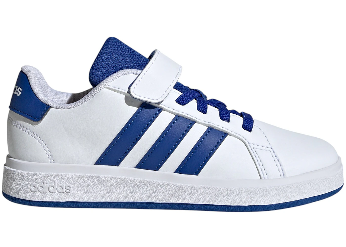 adidas Grand Court 2.0 Cloud White Royal Blue Core Black (PS)