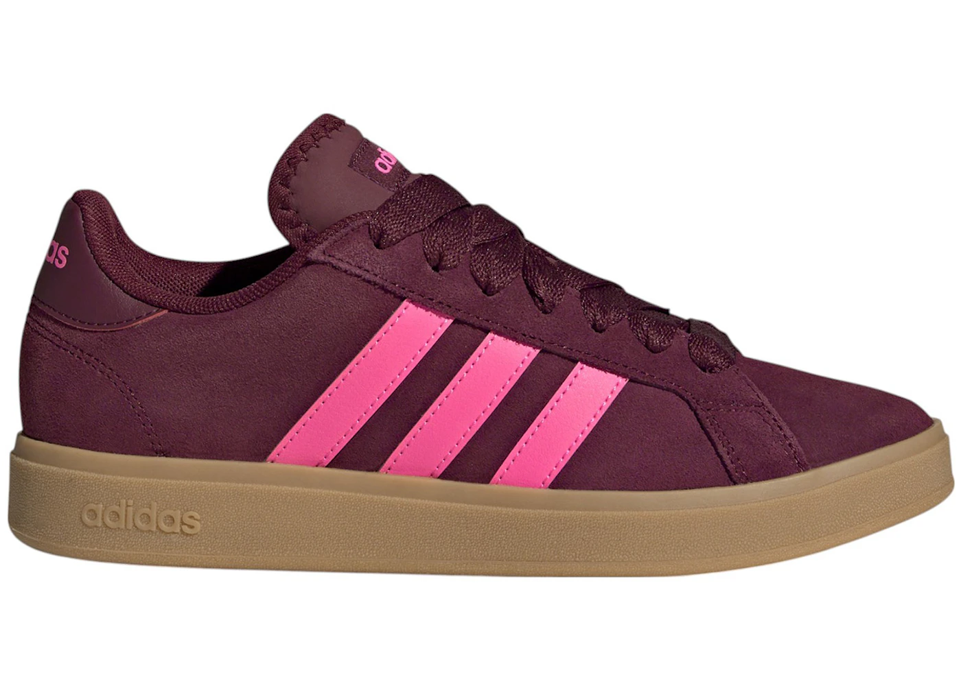adidas Grand Court Base 00s Shadow Red Lucid Pink Gum 