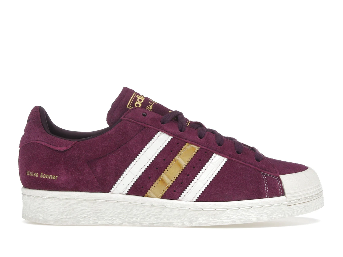 Vue 1 de adidas Jabbar Low Wales Bonner Maroon Oat
