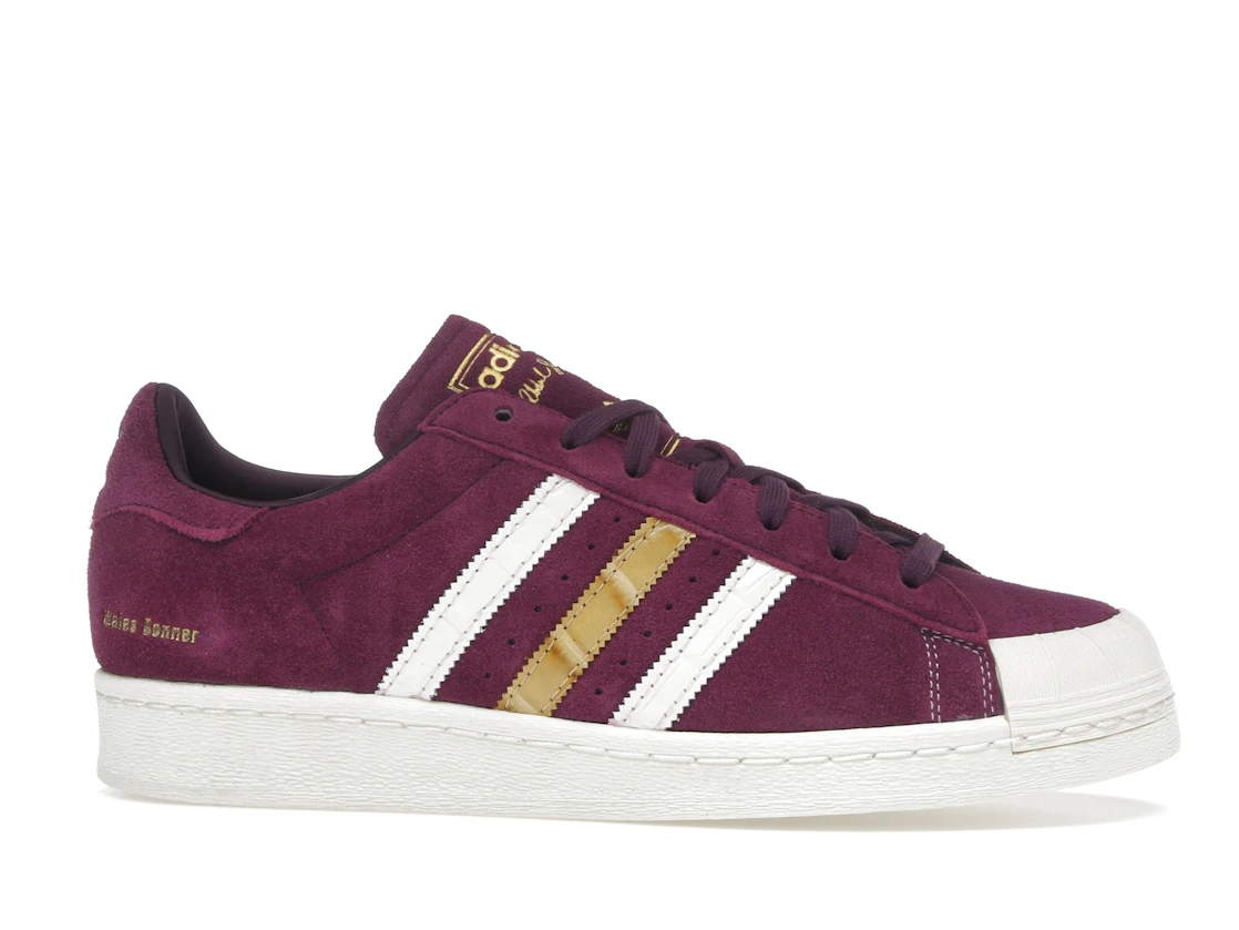 Vue 2 de adidas Jabbar Low Wales Bonner Maroon Oat