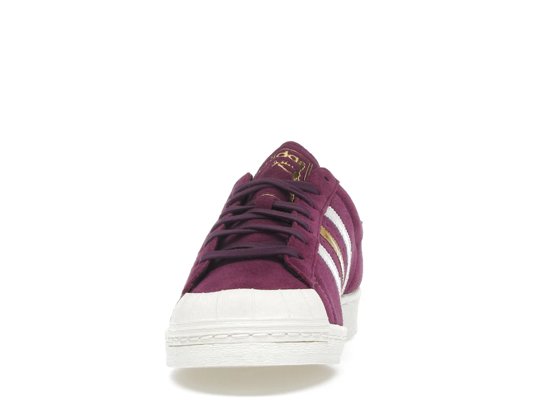 Vue 11 de adidas Jabbar Low Wales Bonner Maroon Oat