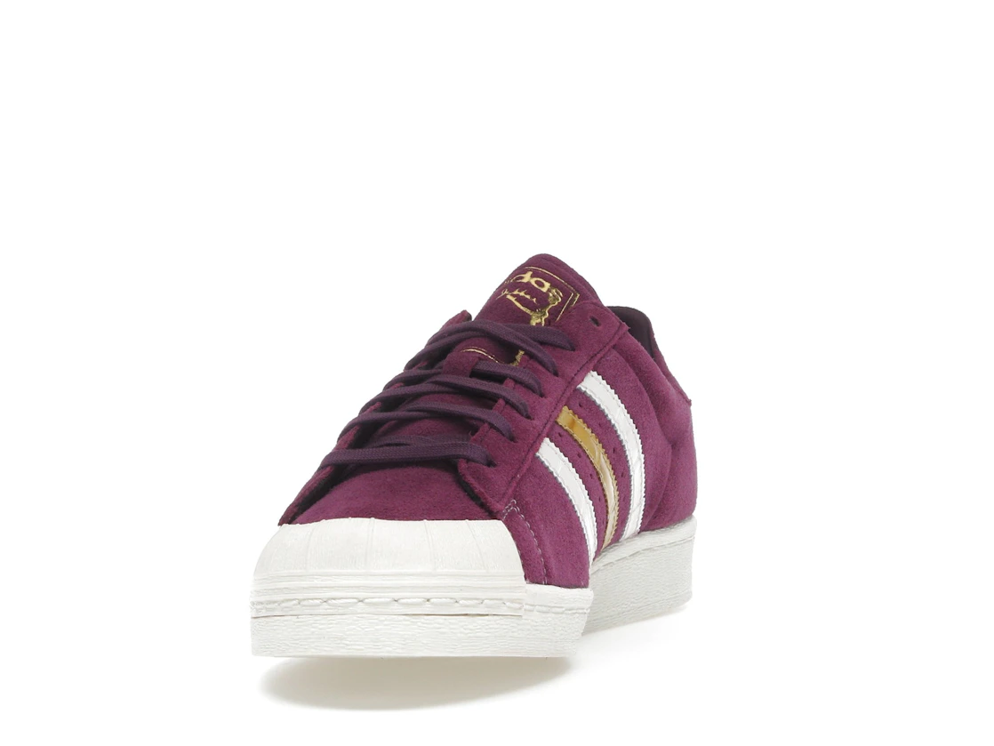 Vue 12 de adidas Jabbar Low Wales Bonner Maroon Oat