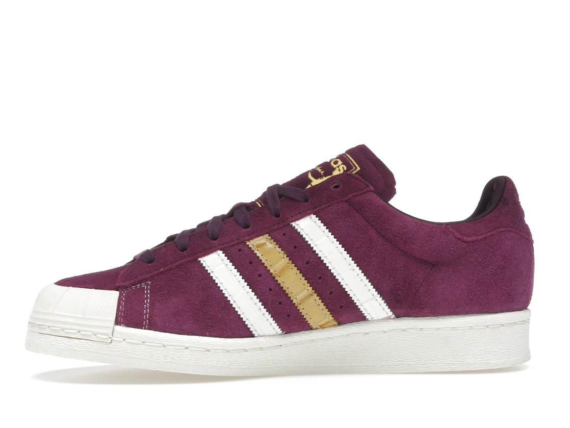 Vue 18 de adidas Jabbar Low Wales Bonner Maroon Oat