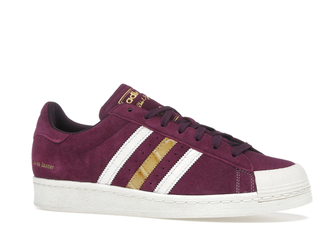 Vue 3 de adidas Jabbar Low Wales Bonner Maroon Oat