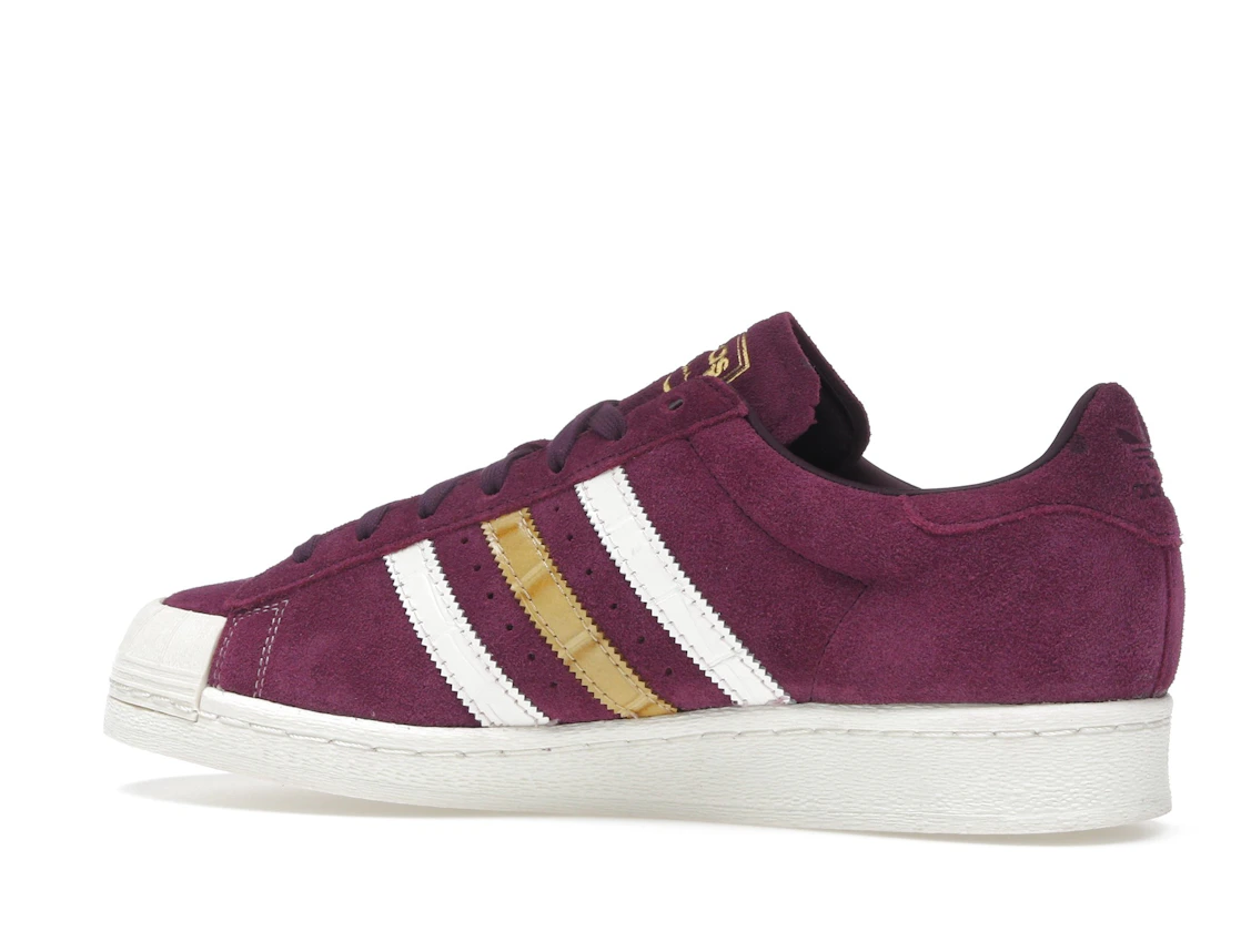 Vue 21 de adidas Jabbar Low Wales Bonner Maroon Oat