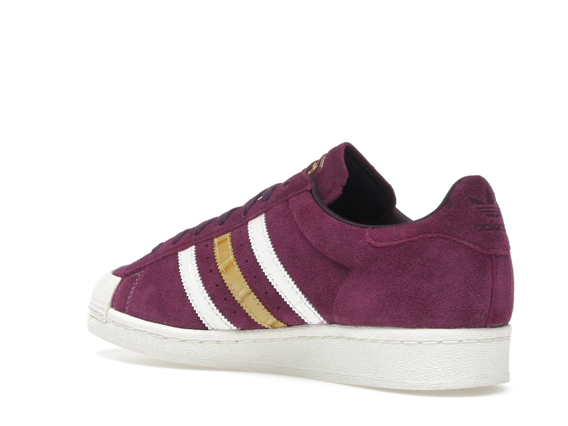 Vue 23 de adidas Jabbar Low Wales Bonner Maroon Oat