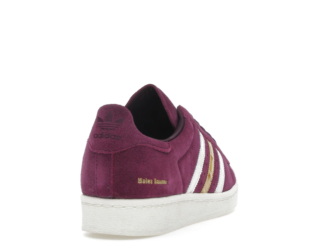 Vue 30 de adidas Jabbar Low Wales Bonner Maroon Oat