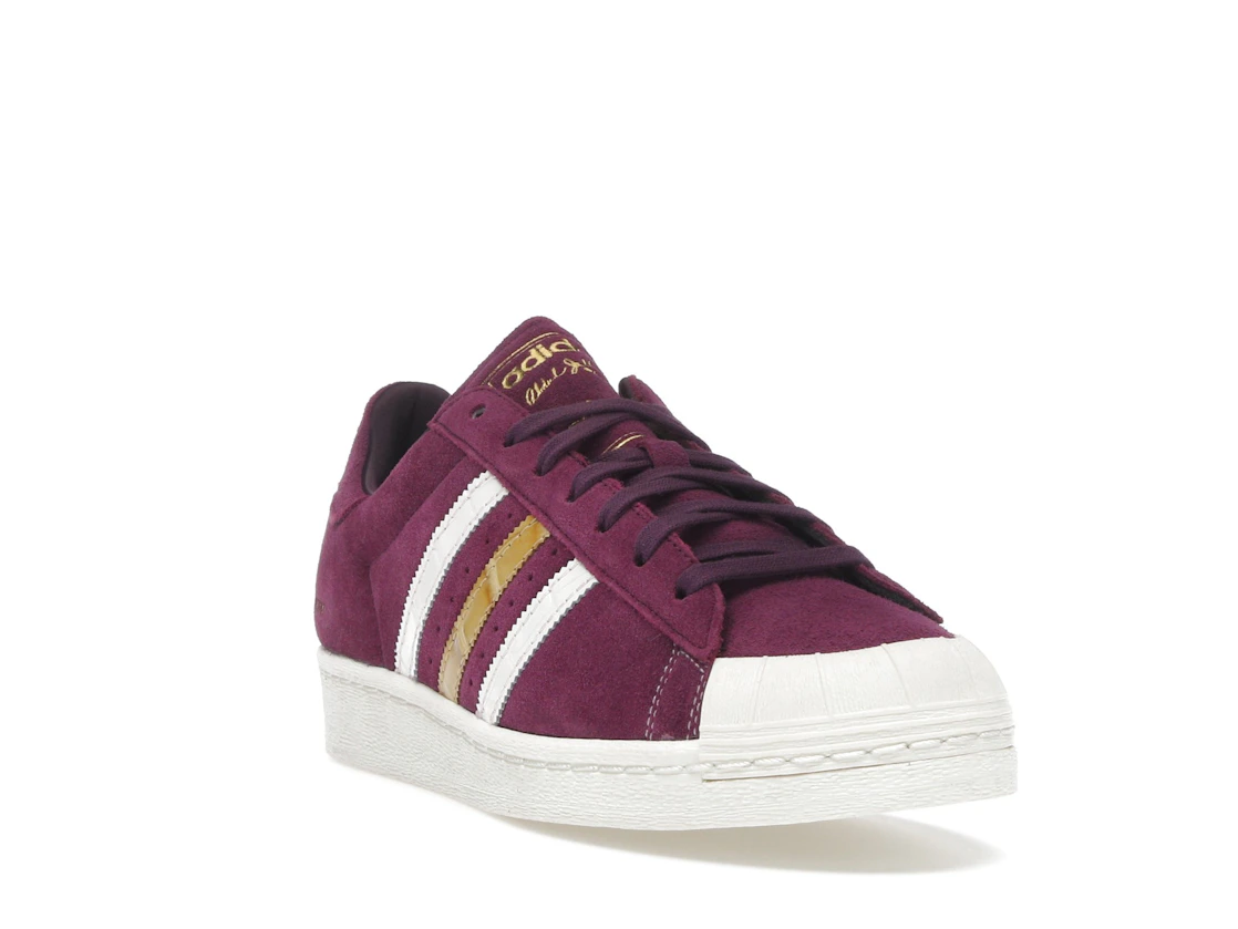 Vue 7 de adidas Jabbar Low Wales Bonner Maroon Oat