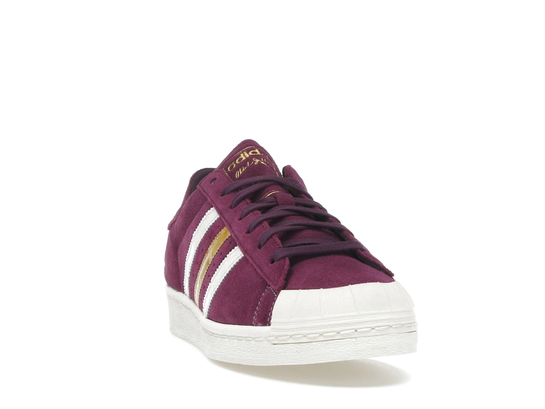 Vue 8 de adidas Jabbar Low Wales Bonner Maroon Oat