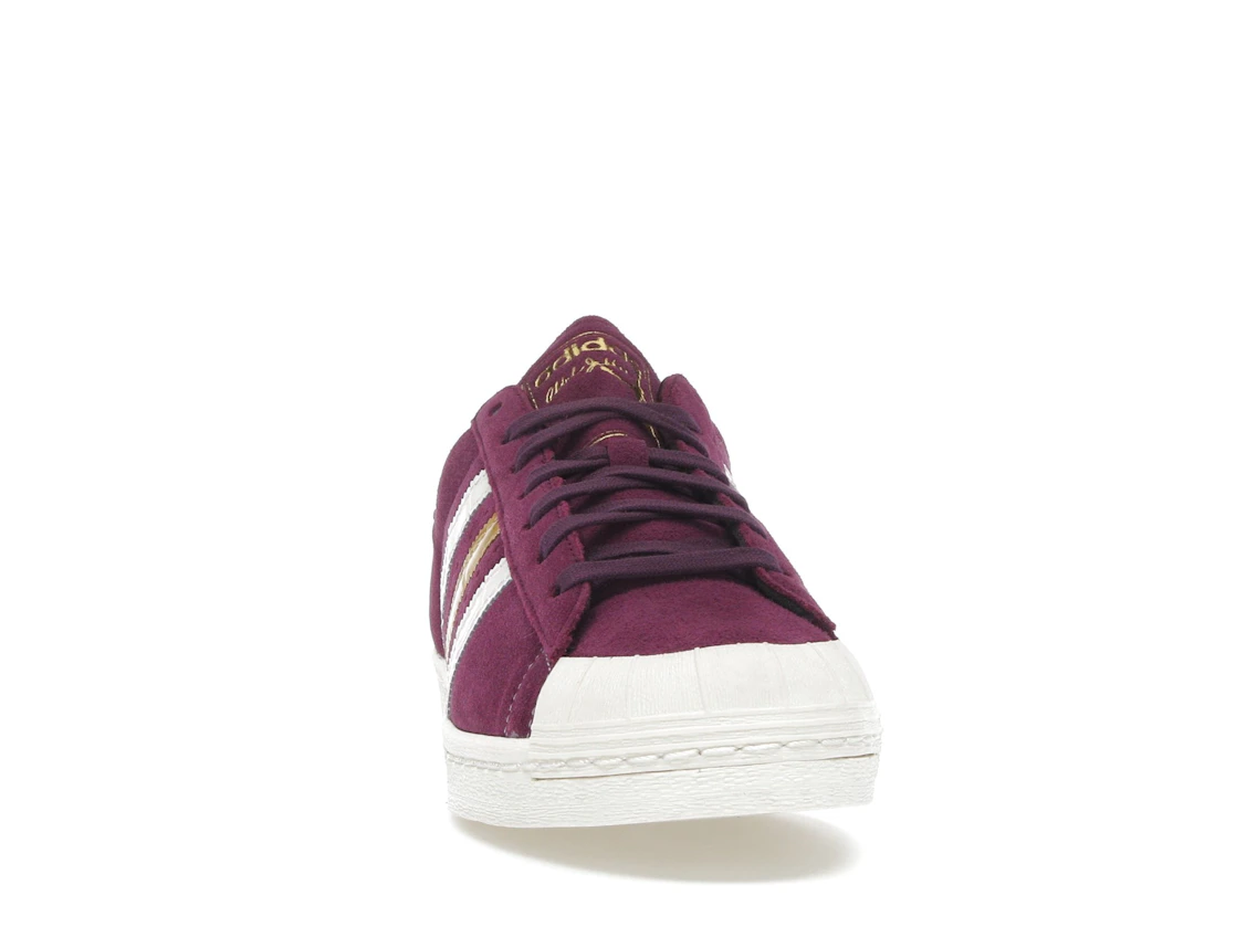 Vue 9 de adidas Jabbar Low Wales Bonner Maroon Oat