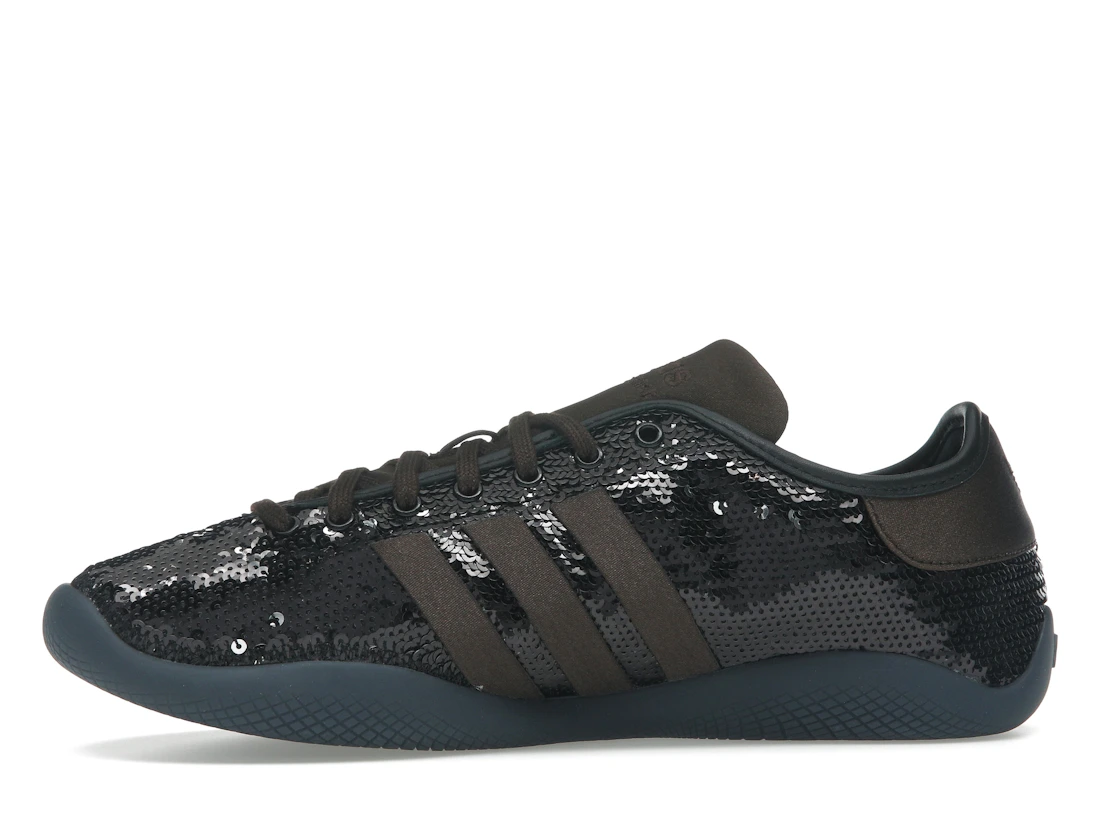 Vue 18 de adidas Karintha Wales Bonner Black Dark Brown Sequin