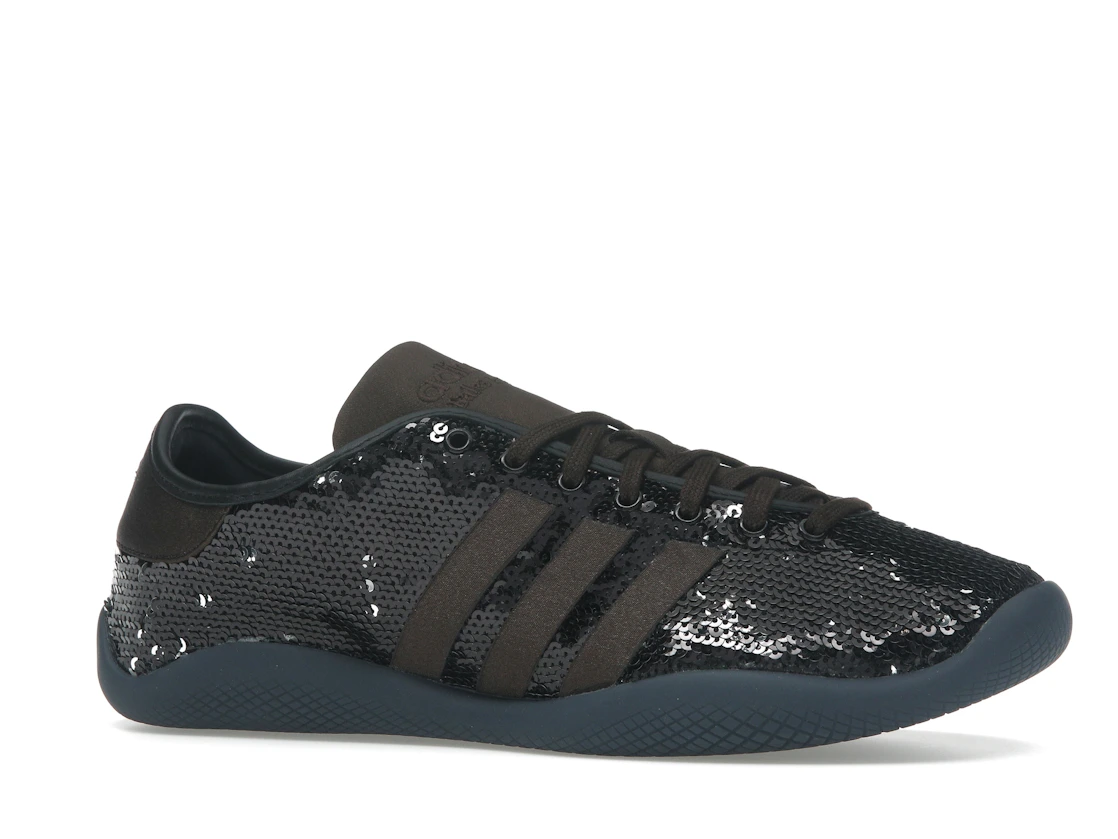 Vue 3 de adidas Karintha Wales Bonner Black Dark Brown Sequin