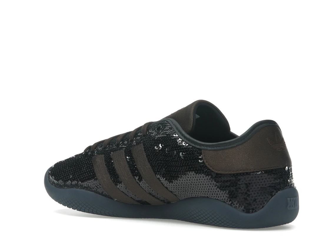 Vue 23 de adidas Karintha Wales Bonner Black Dark Brown Sequin