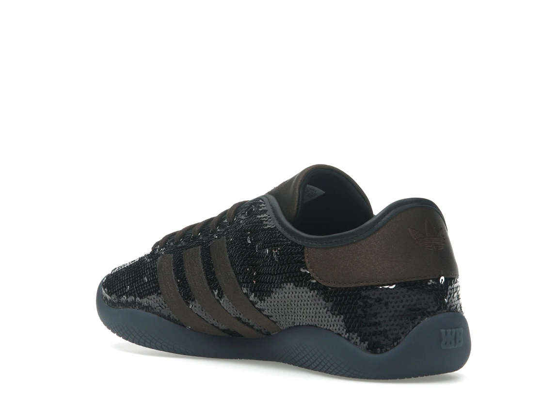 Vue 24 de adidas Karintha Wales Bonner Black Dark Brown Sequin