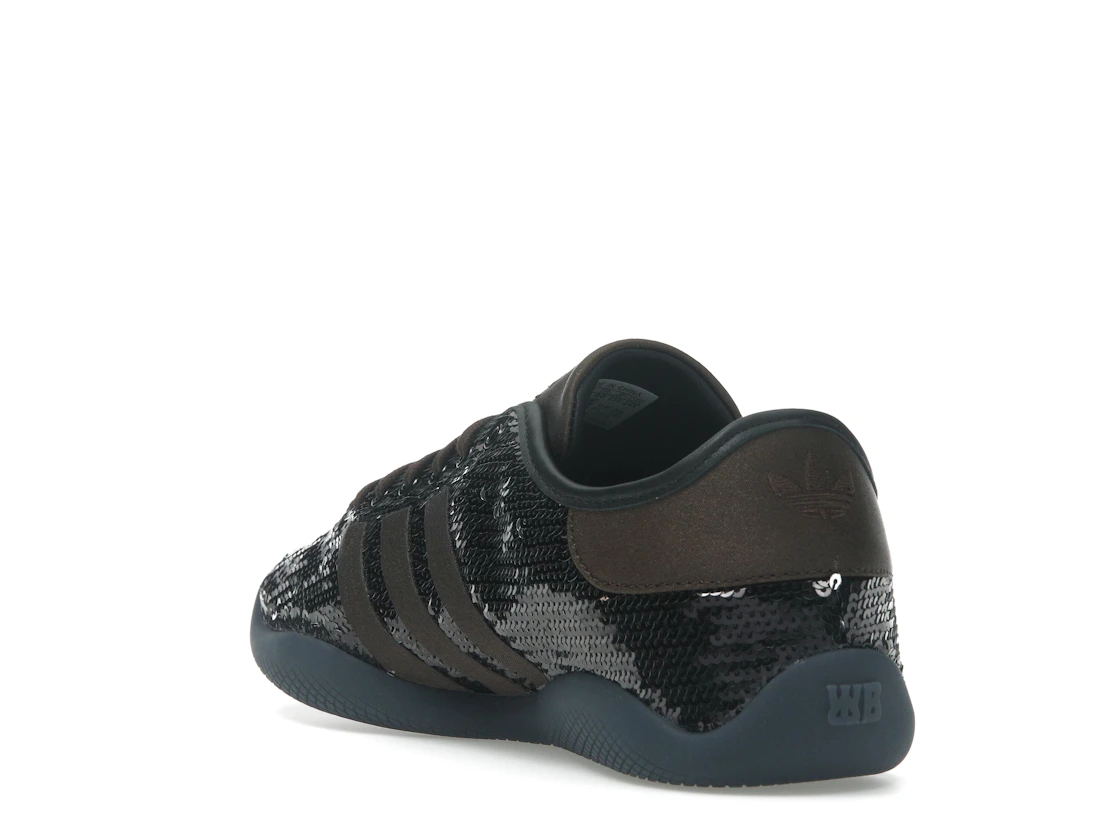 Vue 25 de adidas Karintha Wales Bonner Black Dark Brown Sequin
