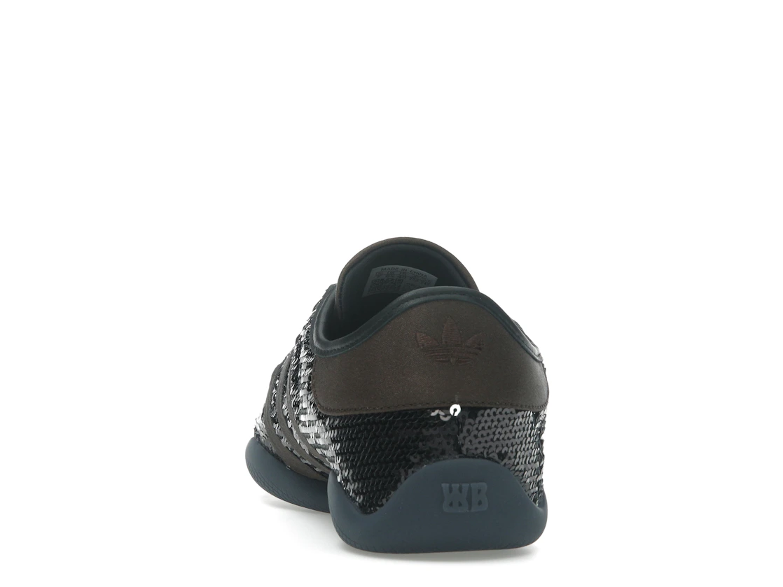 Vue 27 de adidas Karintha Wales Bonner Black Dark Brown Sequin