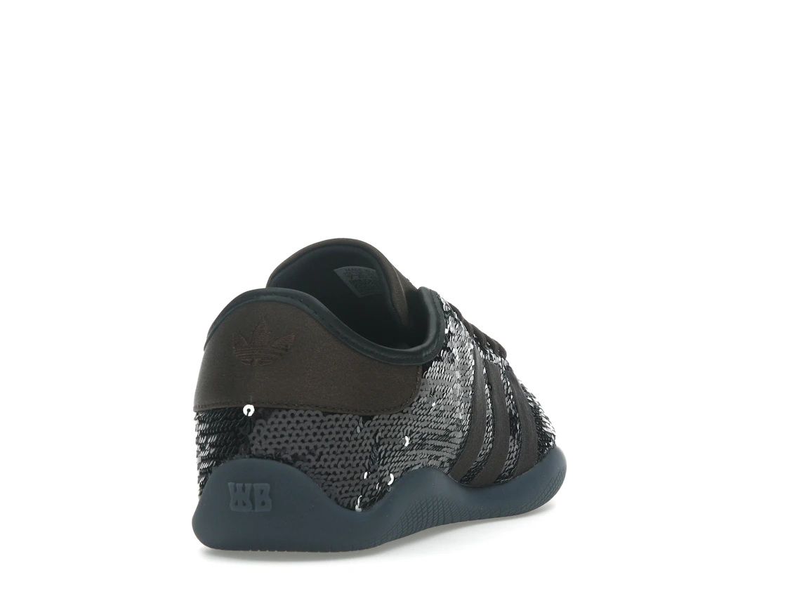 Vue 30 de adidas Karintha Wales Bonner Black Dark Brown Sequin
