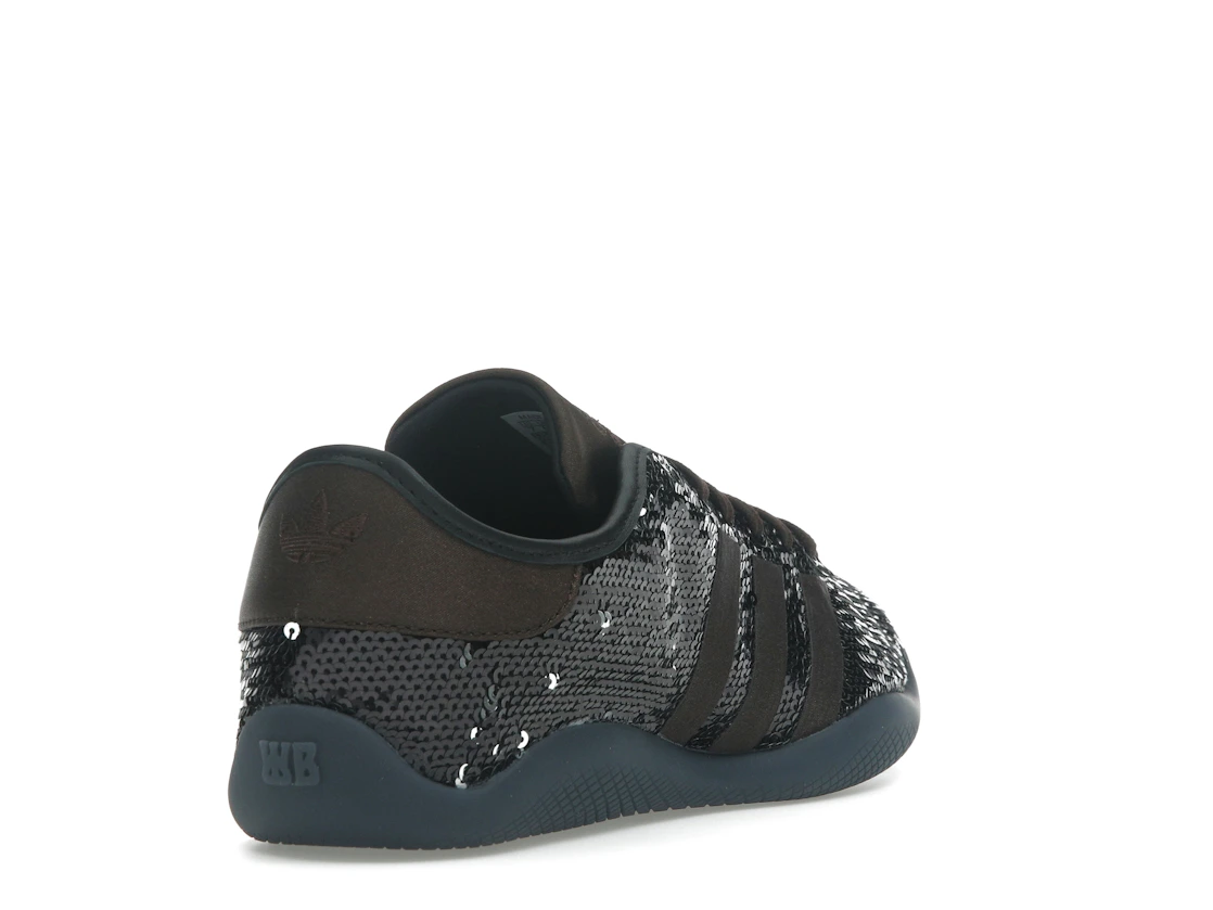 Vue 31 de adidas Karintha Wales Bonner Black Dark Brown Sequin