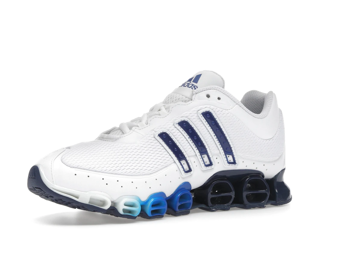 Vue 16 de adidas Megaride Cloud White Dark Blue Royal Blue
